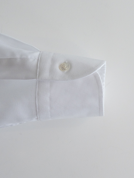 ドレスシャツ,スリムフィット,ホワイト無地,ロイヤルオックス「ITAL