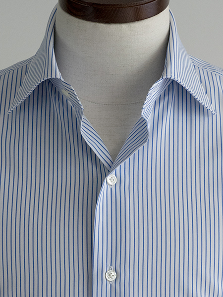 ETRO39 薔薇刺繍 ストライプシャツ イタリア製 ブルー ドレスシャツ MRIC0059AR359S8460_SF_01.jpg