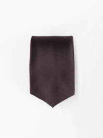 【ハンドメイドネクタイ】【MINIREPP】【BROWN】