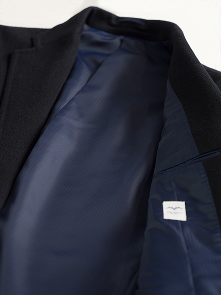 究極の万能コート,コート,シングル,ネイビー「ITAL STYLE SHIRT