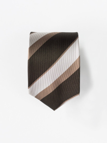 【ハンドメイドネクタイ】【ストライプ1559】【GREEN】